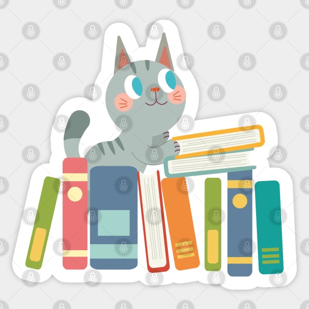 Everyday Should Be Library Day Sticker by ZenCloak